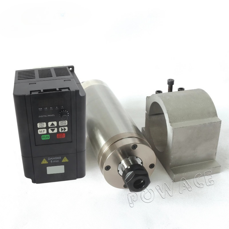 2.2Kw Water Cooled Spindle Kit Vfd - 【EU-voorraad】Watergekoelde CNC-spindelmotor, 2,2 kW, ER20, 400