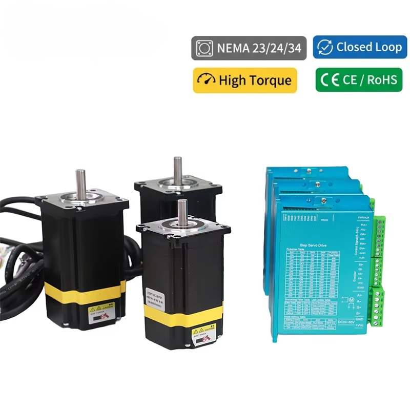 NEMA23 NEMA24 NEMA34 stappenmo - Nema 23 Closed Loop Stepper Motor Driver Kit recensie en prijs