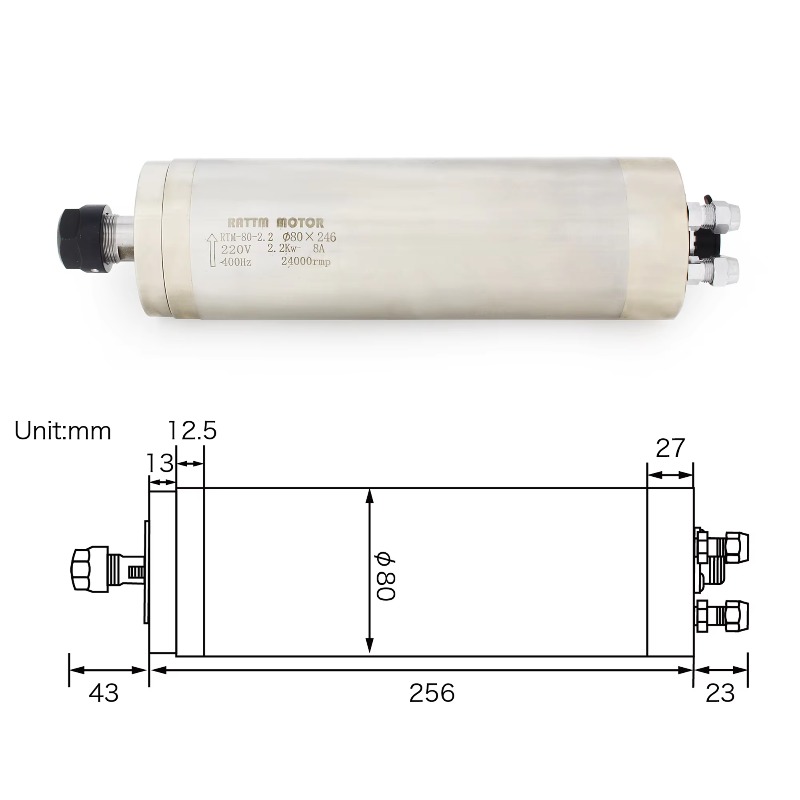 CNC Router Kit Waterdichte Wat - 2.2Kw Water Cooled Spindle Kit Vfd recensie en prijs