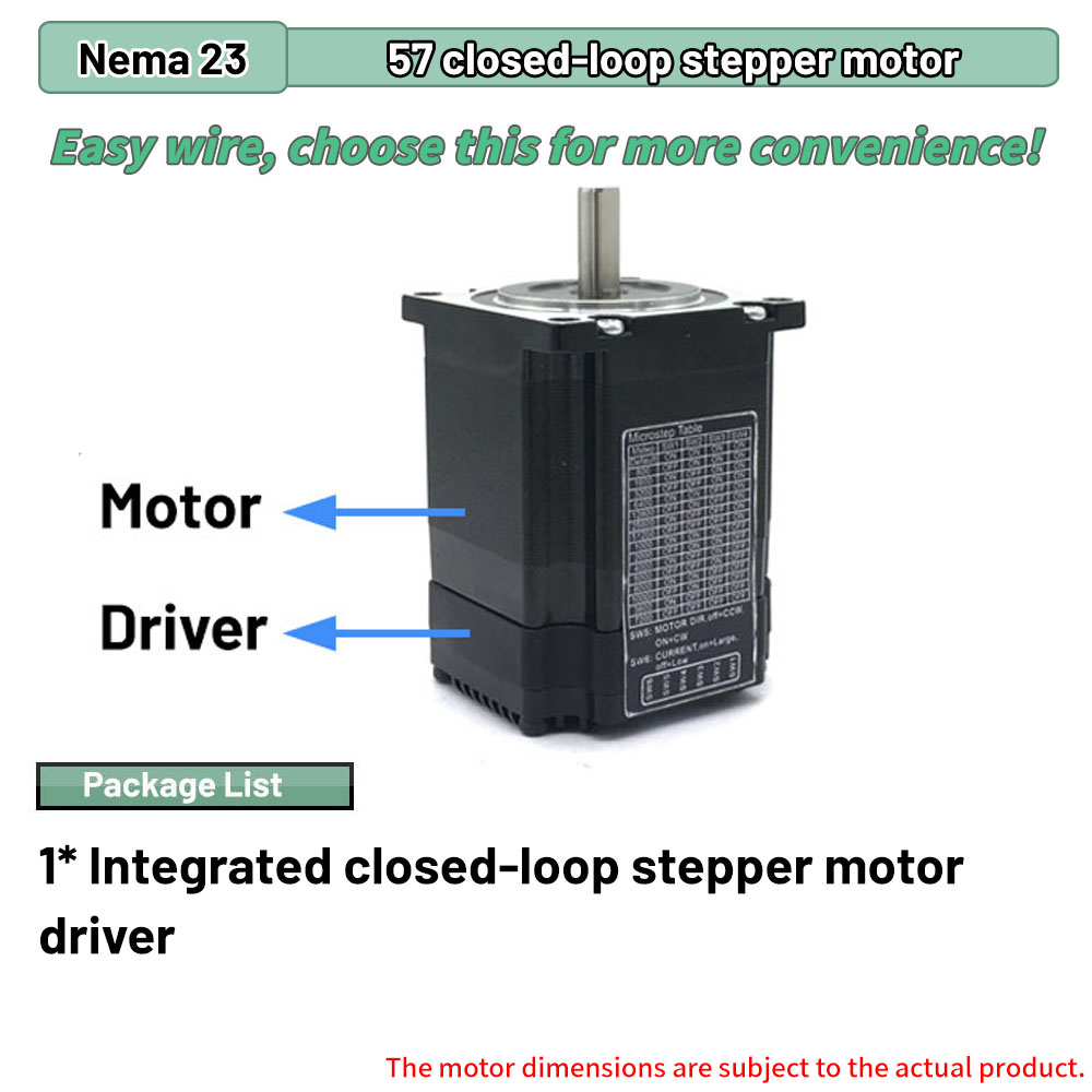 Nema23 57mm stappenmotorset me - Nema 23 Closed Loop Stepper Motor Driver Kit recensie en prijs